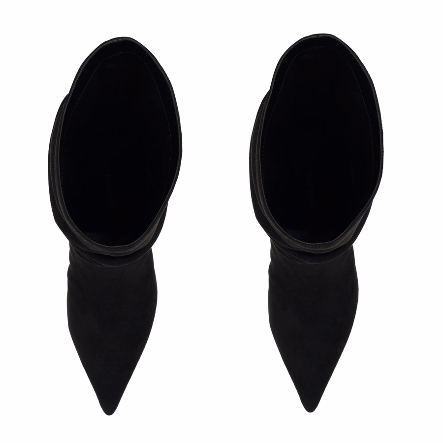 Murto Slouch Booties - Black