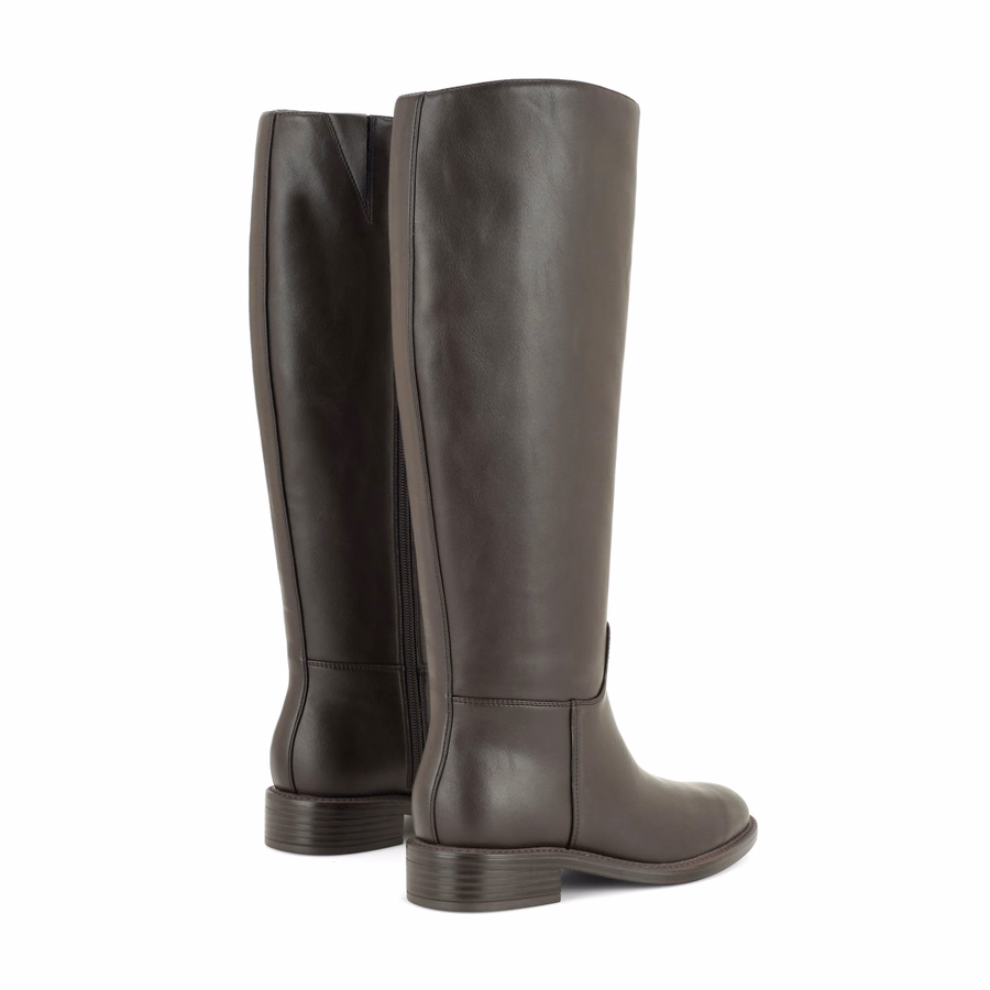Minesa Riding Boots - Dark Brown