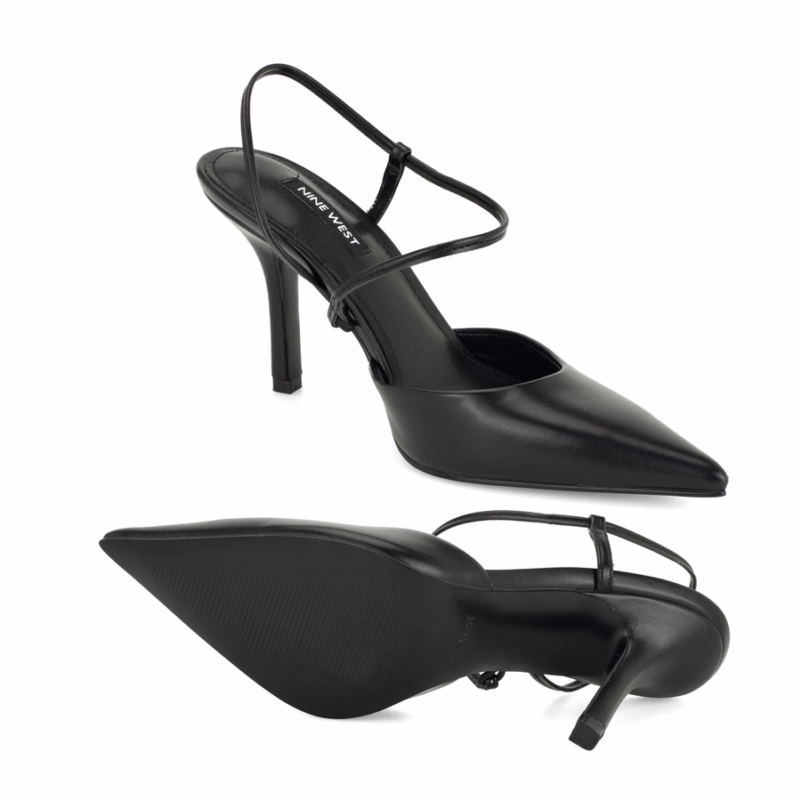 Galora Slingback Pumps - Black