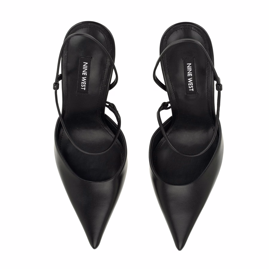 Galora Slingback Pumps - Black