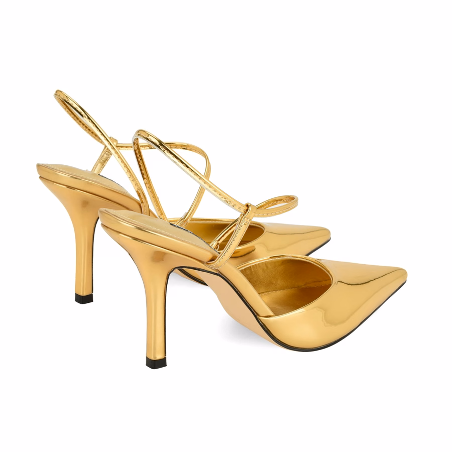 Galora Slingback Pumps - Light Bronze