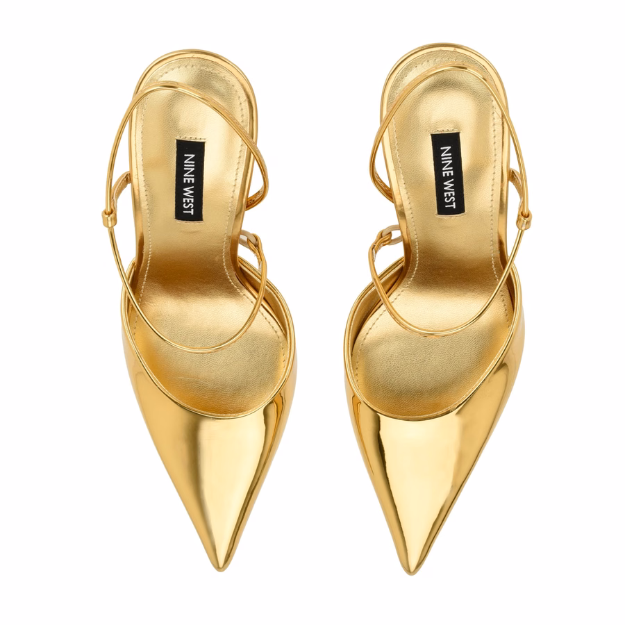 Galora Slingback Pumps - Light Bronze